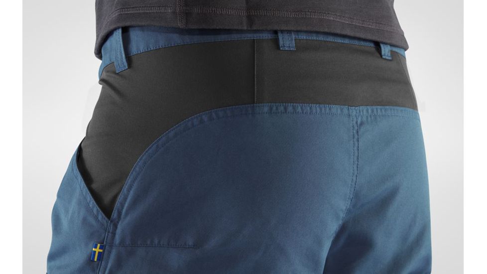 Fjallraven Kaipak Trousers - Mens, Uncle Blue/Dark Grey, 46, Regular, F84466-520-030-46