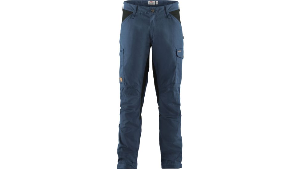 Fjallraven Kaipak Trousers - Mens, Uncle Blue/Dark Grey, 46, Regular, F84466-520-030-46