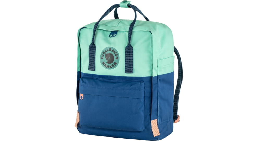 Fjallraven Kanken Art Backpack, Coast Line/Sky, One Size, F23615-981-982-OS