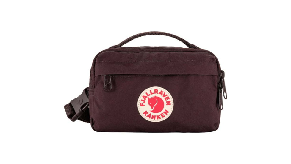 Fjallraven Kanken Hip Pack - Unisex, Blackberry, One Size, F23796-424-One Size