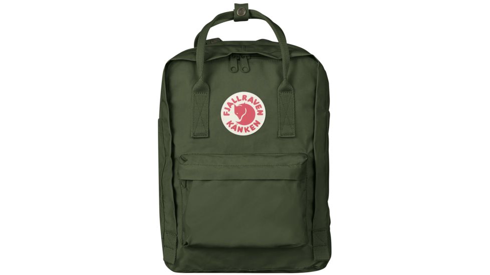Fjallraven Kanken Laptop 13in Backpack, Forest Green, One Size, F27171-660
