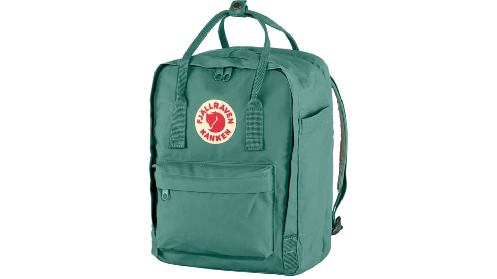 Fjallraven Kanken Laptop 13in Pack, Frost Green, One Size, F23523-664-One Size