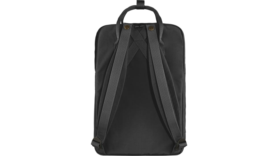 Fjallraven Kanken Laptop 15in Pack, Black, One Size, F23524-550-One Size