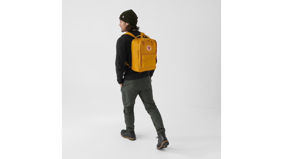 Fjallraven Kanken Laptop 15in Pack, Ochre, One Size, F23524-160-One Size