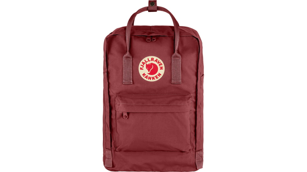 Fjallraven Kanken Laptop 15in Pack, Ox Red, One Size, F23524-326-One Size