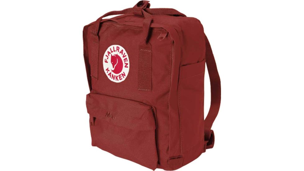 Fjallraven Kanken Mini Backpack, Ox Red, One Size, F23561-326-One Size
