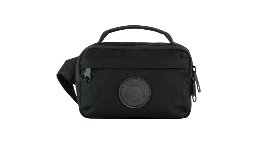Fjallraven Kanken No. 2 Black Hip Pack, Black, One Size, F23800-550-One Size