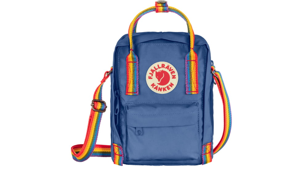 Fjallraven Kanken Rainbow Sling - Unisex, Cobalt Blue, One Size, F23623-571-One Size