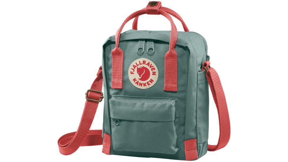 Fjallraven Kanken Sling, Frost Green/Peach Pink, One Size, F23797-664-319-One Size