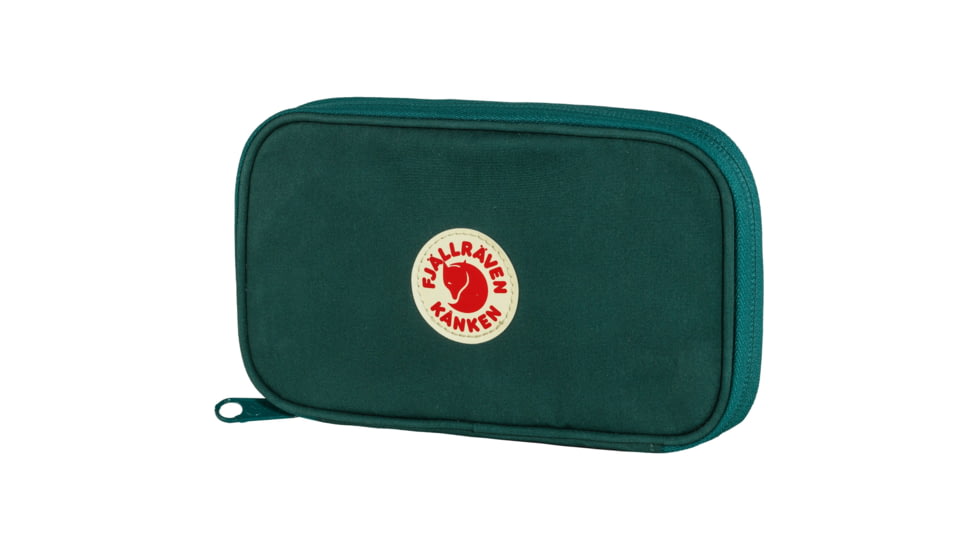 Fjallraven Kanken Travel Wallet, Arctic Green, One Size, F23781-667-One Size