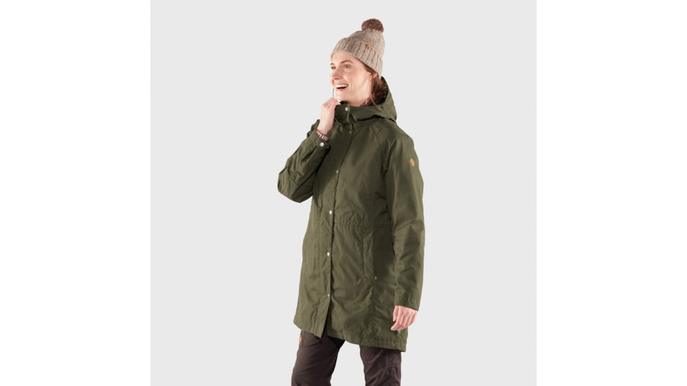 Fjallraven Karla Hydratic Jacket - Womens, Deep Forest, Large, F84122-662-L