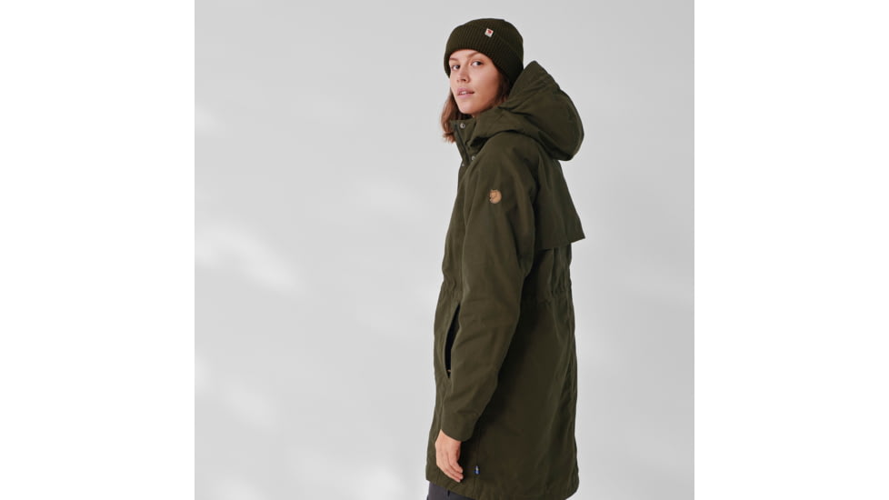 Fjallraven Karla Hydratic Jacket - Womens, Deep Forest, Large, F84122-662-L
