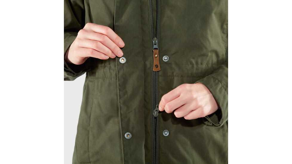 Fjallraven Karla Hydratic Jacket - Womens, Deep Forest, Large, F84122-662-L