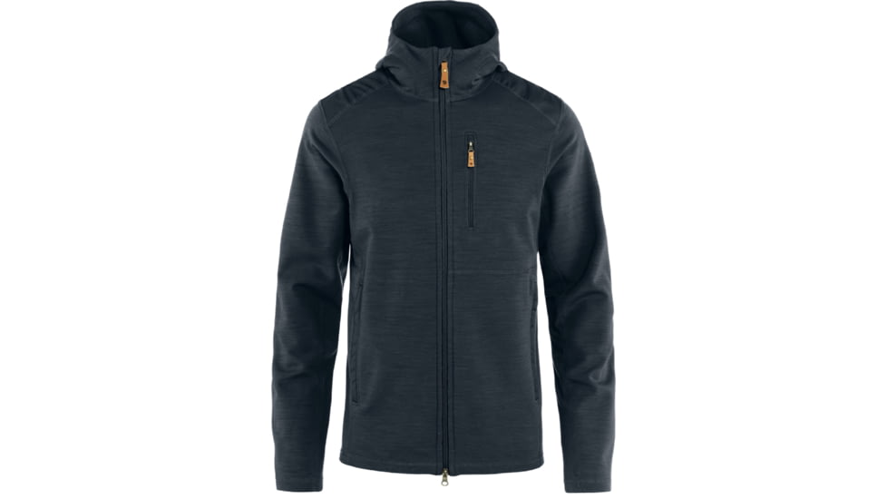 Fjallraven Keb Fleece Hoodie - Mens, Dark Navy, Large, F81479-555-L