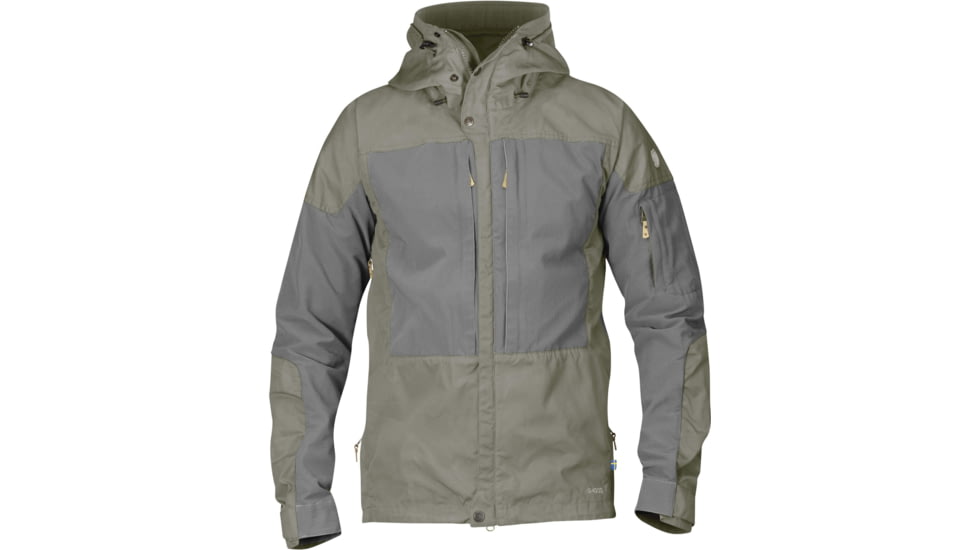 Fjallraven Keb Jacket - Men's-Fog/Grey-X-Large