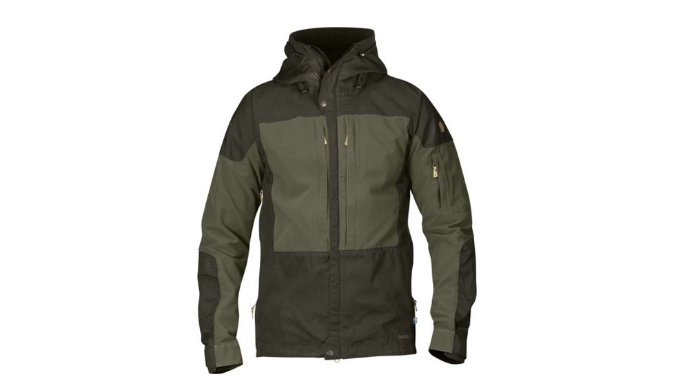 Fjallraven Keb Jacket - Mens, Deep Forest/Laurel Green, Extra Small, F81762-662-625-XS