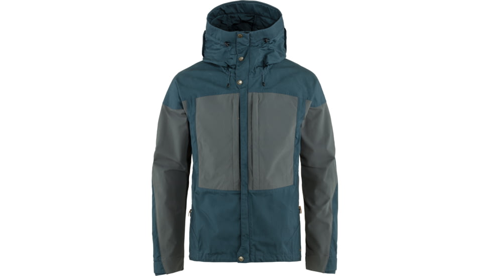 Fjallraven Keb Jacket - Mens, Mountain Blue-Basalt, Large, F87211-570-050-L