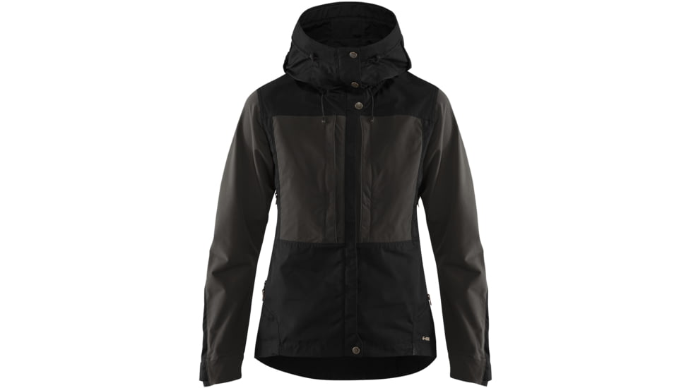 Fjallraven Keb Jacket - Womens, Black, Extra Large, F89892-550-XL