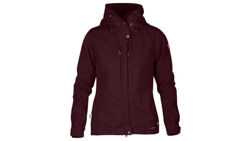 Fjallraven Keb Jacket - Womens, Dark Garnet, Small, F89126-356-S