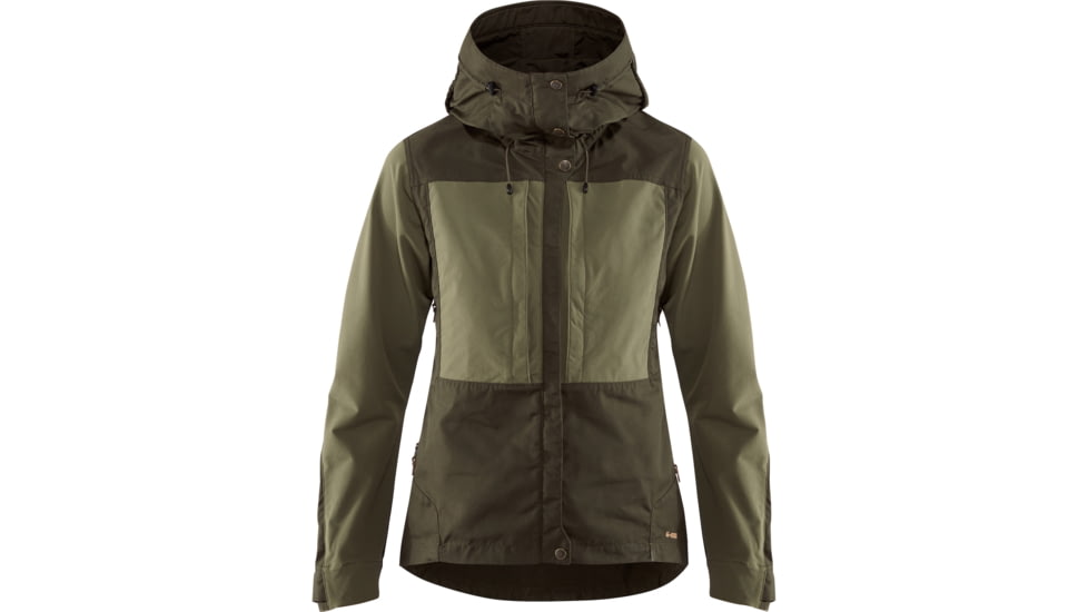 Fjallraven Keb Jacket - Womens, Deep Forest-Laurel Green, 2XS, F89892-662-625-XXS