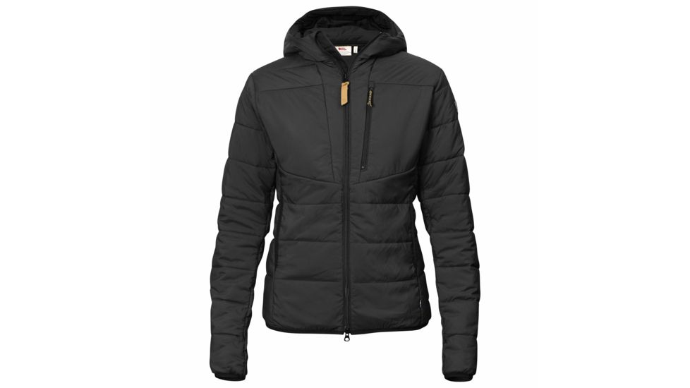 Fjallraven Keb Padded Hoodie - Womens, Black, S, F89630-550-S