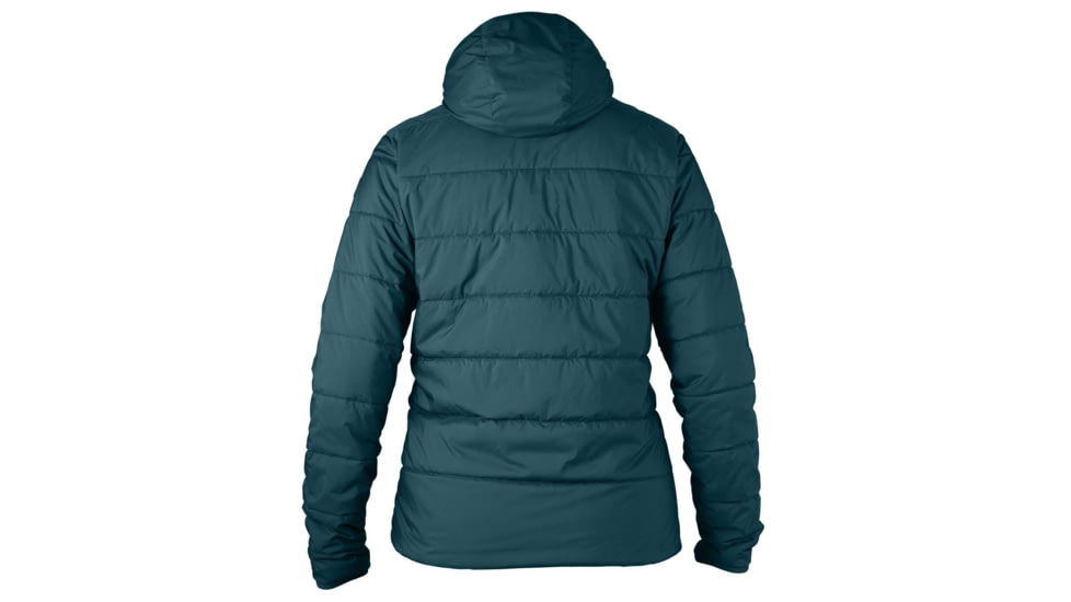 Fjallraven Keb Padded Hoodie - Womens, Glacier Green, XL, F89630-646-XL