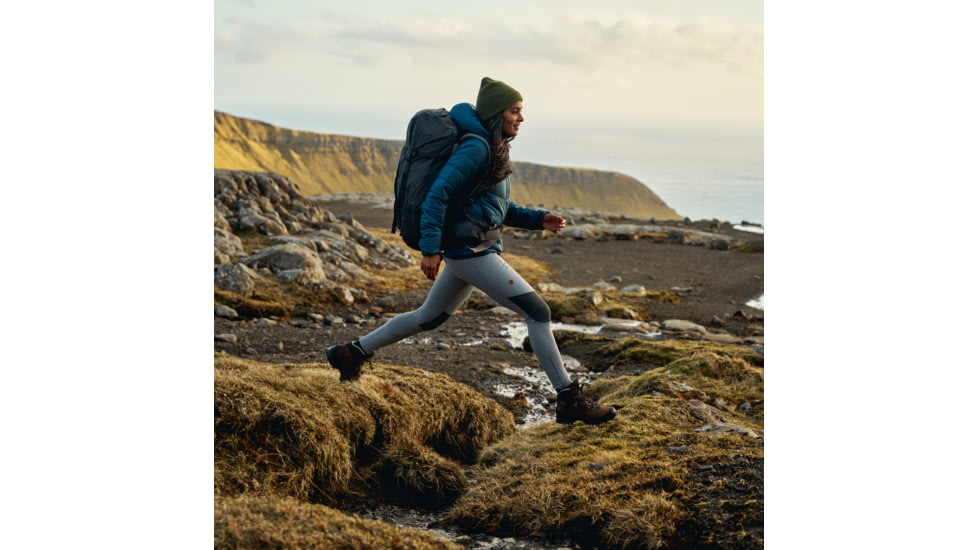Fjallraven Keb Padded Hoodie - Womens, Mountain Blue, Extra Small, F89630-570-XS