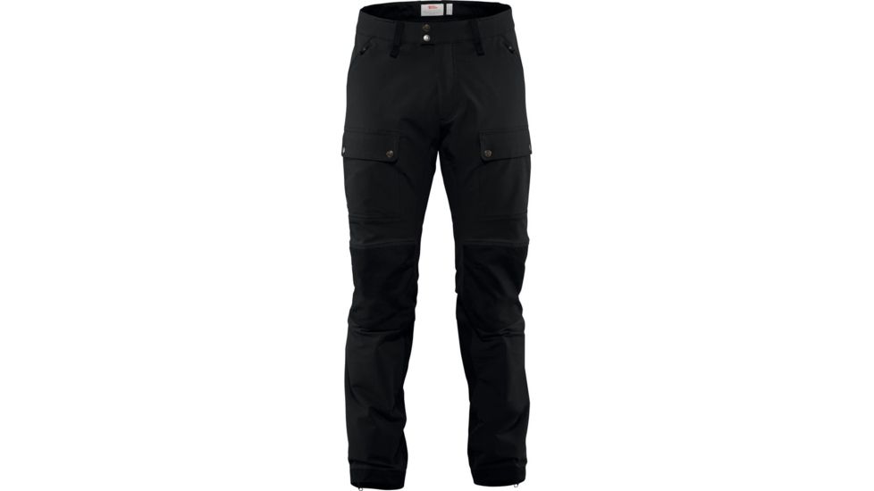 Fjallraven Keb Touring Trousers - Mens, Black, 52 Waist, Regular Inseam, F82283R-550-52