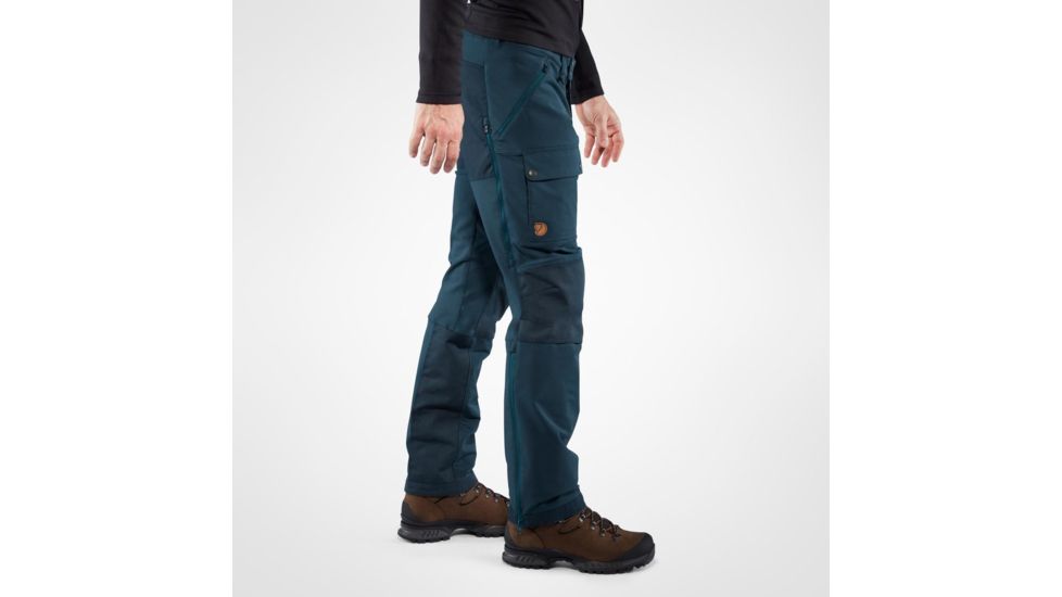 Fjallraven Keb Touring Trousers - Mens, Storm/Night Sky, 56 Waist, Long Inseam, F82283-638-575-56