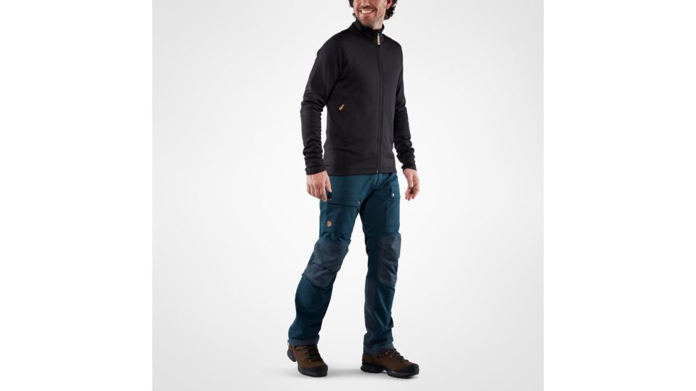 Fjallraven Keb Touring Trousers - Mens, Storm/Night Sky, 56 Waist, Long Inseam, F82283-638-575-56