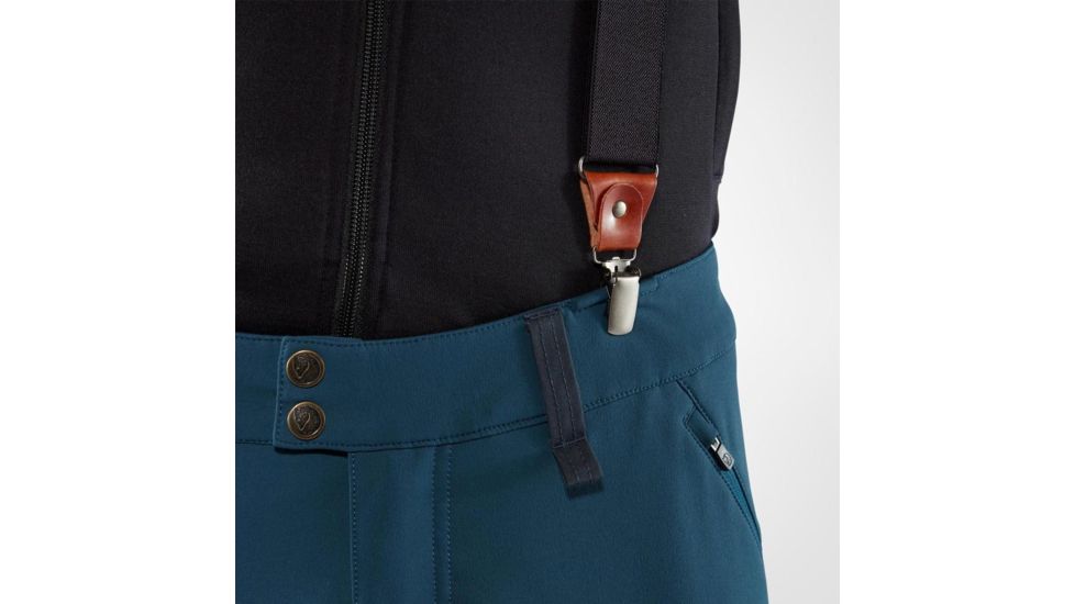 Fjallraven Keb Touring Trousers - Mens, Storm/Night Sky, 56 Waist, Long Inseam, F82283-638-575-56