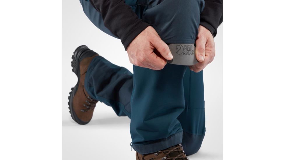 Fjallraven Keb Touring Trousers - Mens, Storm/Night Sky, 56 Waist, Long Inseam, F82283-638-575-56