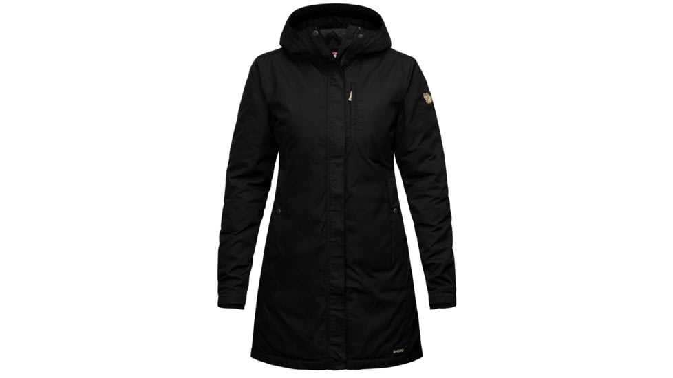 Fjallraven Kiruna Padded Parka - Women's, Black, Small, F89644-550-S