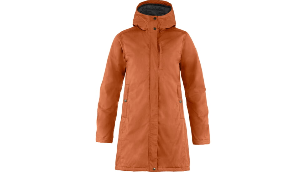 Fjallraven Kiruna Padded Parka - Womens, Terracotta Brown, Large, F89644-243-L