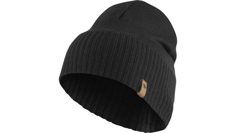 Fjallraven Merino Lite Hat, Black, One Size, F78013-550-OS