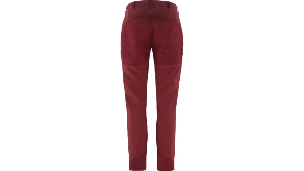 Fjallraven Nikka Curved Trousers - Women's, 44 Euro, 33 in Waist, Regular Inseam, Bordeaux Red, F89638-347-44