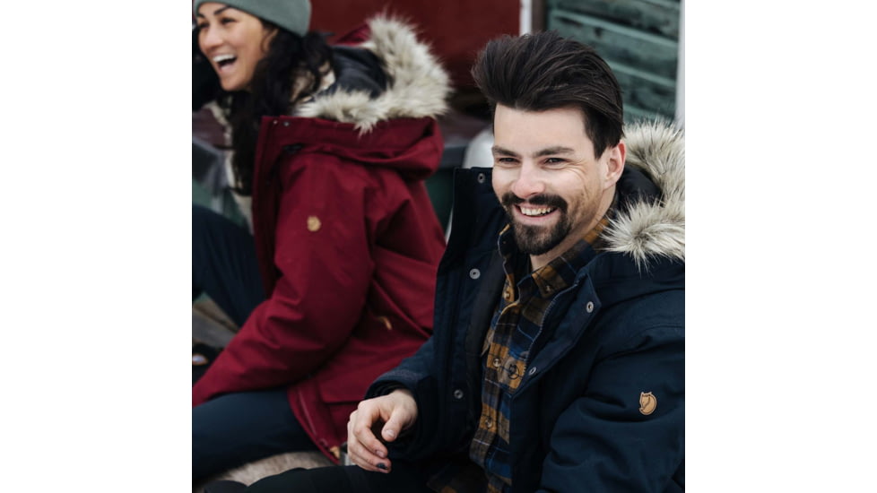 Fjallraven Nuuk Lite Parka - Womens, Bordeaux Red, Extra Small, F87161-347-XS