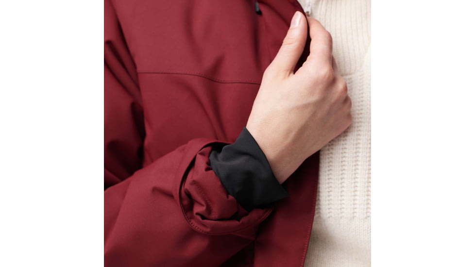 Fjallraven Nuuk Lite Parka - Womens, Bordeaux Red, Extra Small, F87161-347-XS