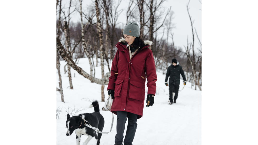 Fjallraven Nuuk Lite Parka - Womens, Bordeaux Red, Extra Small, F87161-347-XS