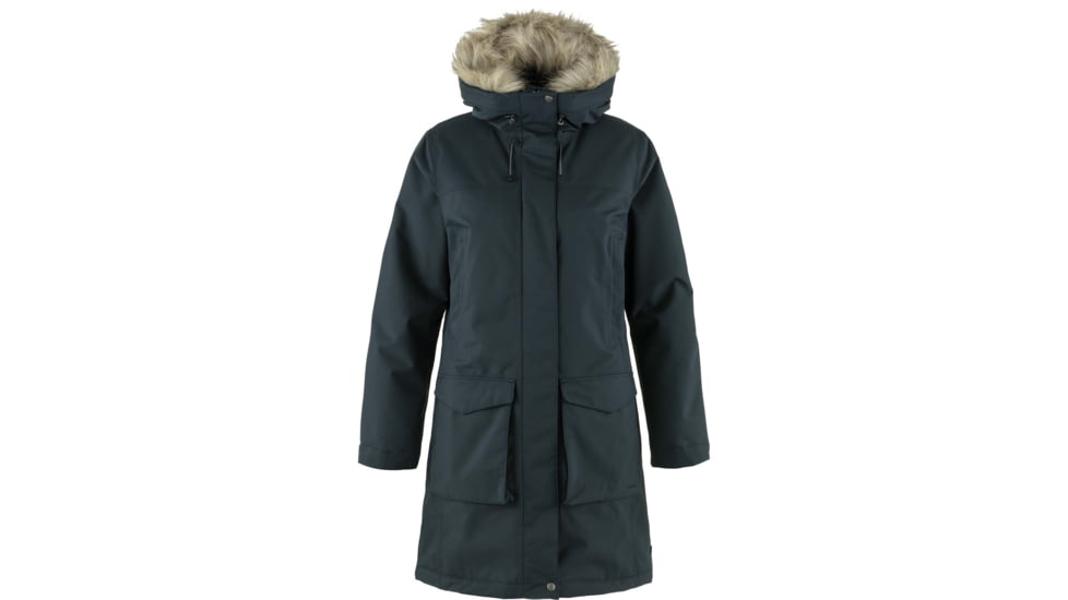 Fjallraven Nuuk Lite Parka - Womens, Dark Navy, 2XS, F87161-555-XXS