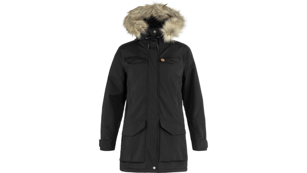 Fjallraven Nuuk Parka - Womens, Black, 2XL, F86369-550-XXL