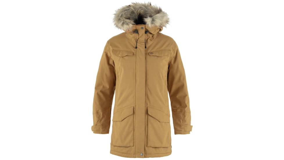 Fjallraven Nuuk Parka - Womens, Buckwheat Brown, Extra Small, F86369-232-XS