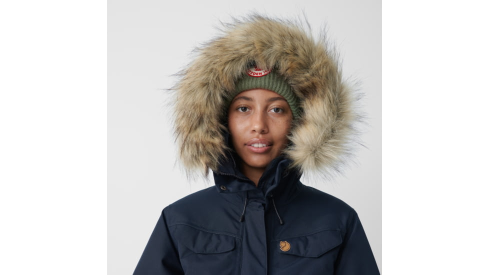 Fjallraven Nuuk Parka - Womens, Dark Navy, Large, F86369-555-L