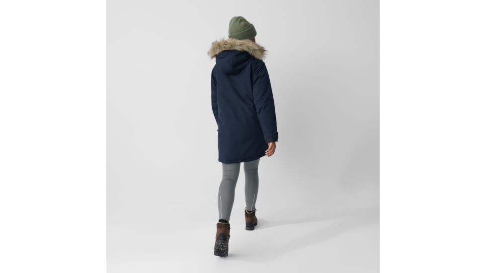 Fjallraven Nuuk Parka - Womens, Dark Navy, Large, F86369-555-L