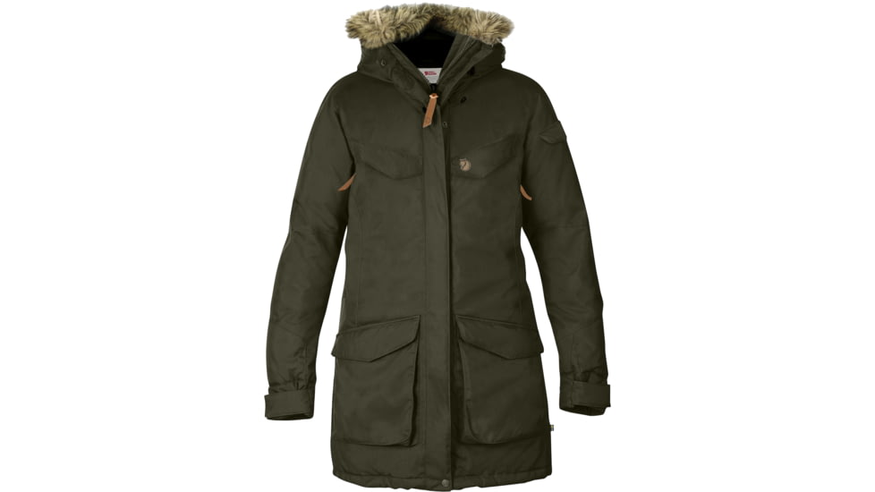 Fjallraven Nuuk Parka - Womens, Laurel Green, Extra Small, F89655-625-XS