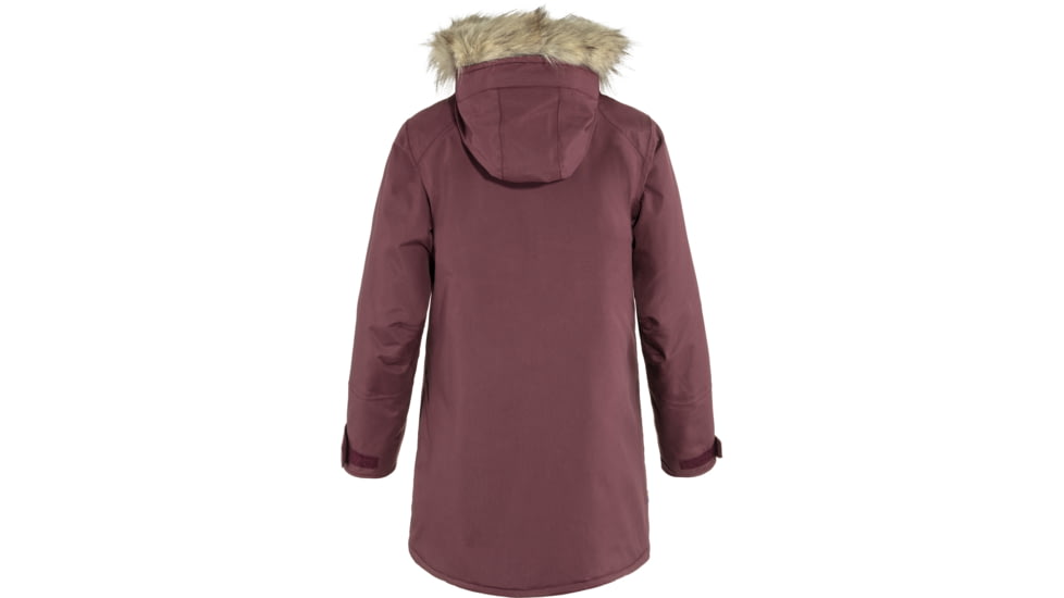 Fjallraven Nuuk Parka - Womens, Port, Extra Large, F86369-357-XL