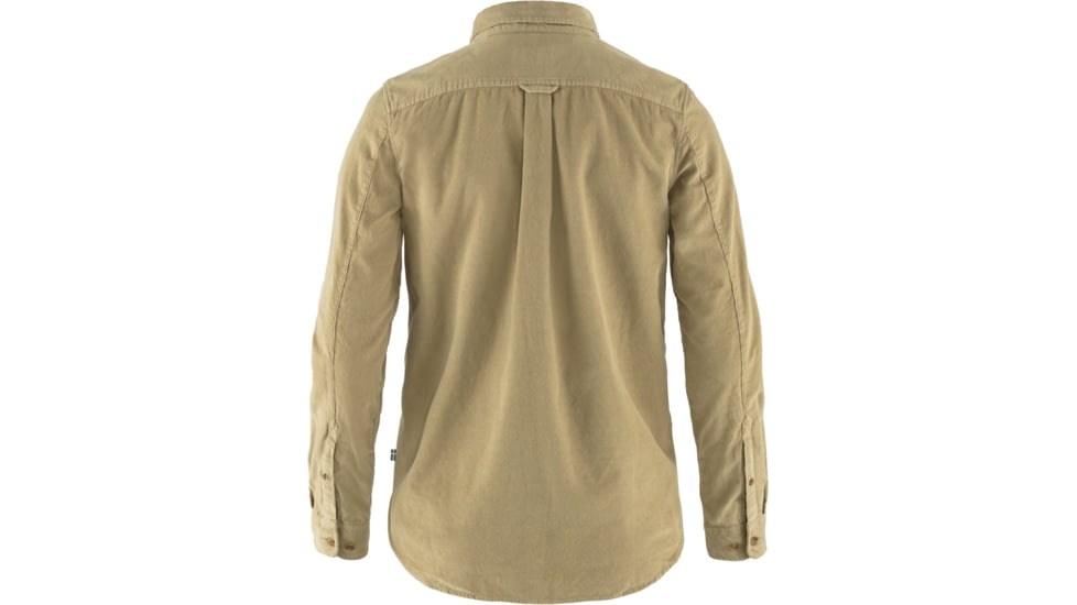 Fjallraven Ovik Cord Shirt - Womens, Sand, Small, F89830-220-S