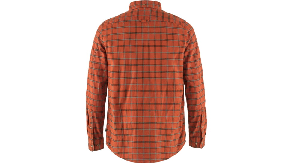 Fjallraven Ovik Flannel Shirt - Mens, Autumn Leaf, Extra Small, F82979-215-XS