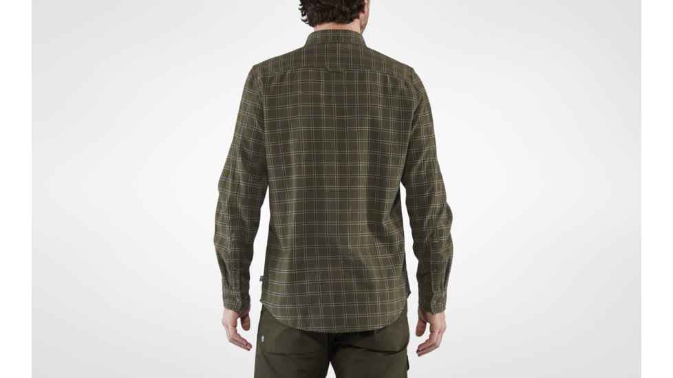 Fjallraven Ovik Flannel Shirt - Mens, Deep, Extra Large, F82979-662-XL