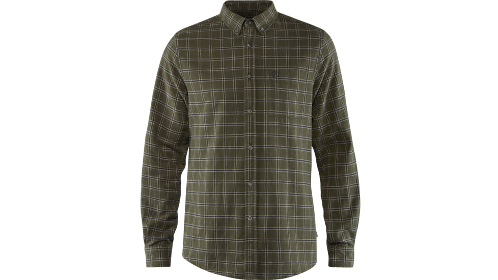 Fjallraven Ovik Flannel Shirt - Mens, Deep, Extra Large, F82979-662-XL
